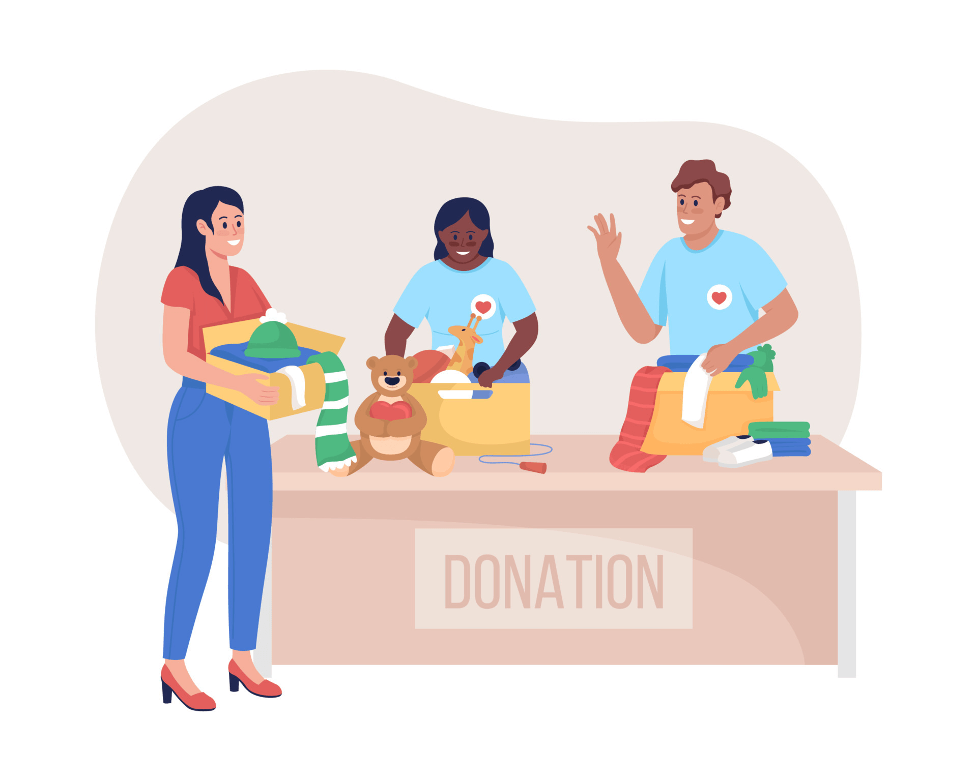 Charitable giving illustration