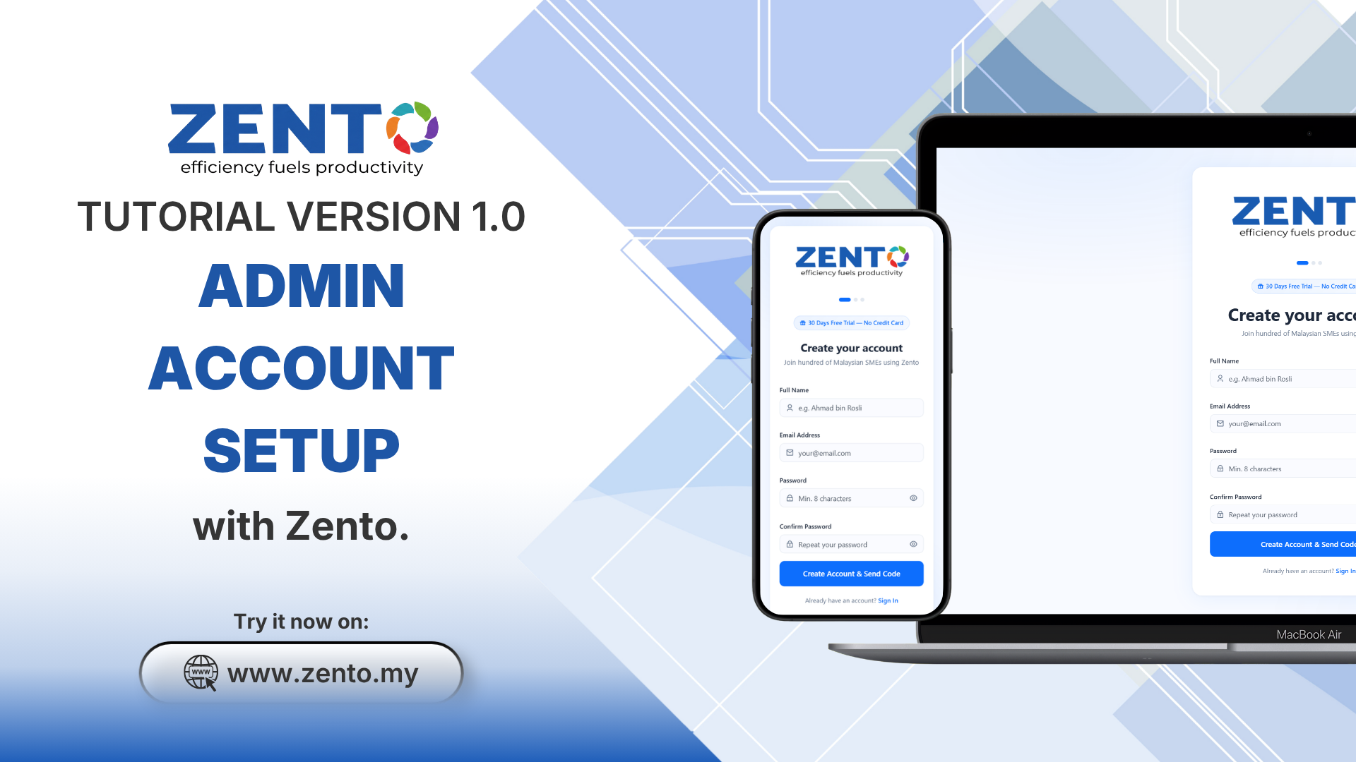 2.1 Sign Up and Setup Your Account as Admin